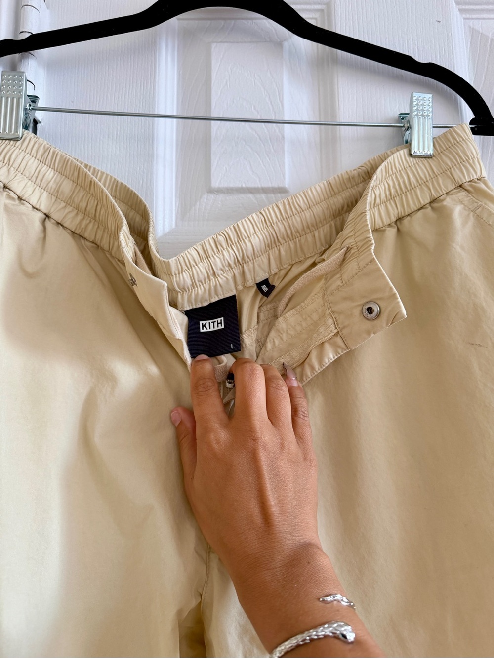 Kith Neutral Mercer 8 Cotton Cargo Pants in Beige, Large - Picture 6 of 7